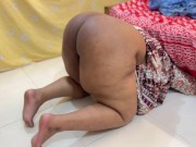 Big Ass Egyptian Hot Maid stuck under bed & Naked Her ass  16/16