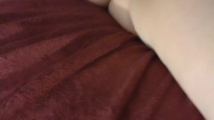 Daddy Embarrassed Shy Girl By Filming Her Pink Pussy With Cum Dripping Out of It