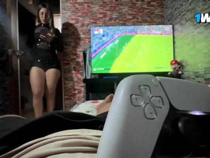 My sister-in-law sits on my cock by "mistake" but it cost her a nice thick creampie.