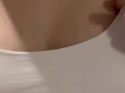 I get shy but show you my milky nipple 1/16