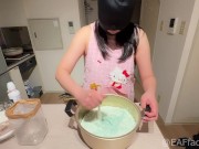 チンコの型を取ってチンコチョコを作り自分のコピーチンコと3Pしてみた！ 2/16