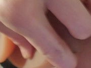 Noisy hole creaming all over my MASSIVE dildo 11/16