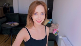 Cute sales assistant girl allowed to test Tantaly sex doll and her ...