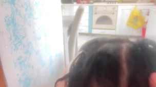 girl and happy to suck my cock