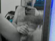 Prostate massager and cock ring jack off 16/16