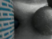 Prostate massager and cock ring jack off 3/16