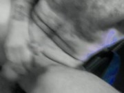 Prostate massager and cock ring jack off