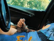 Cum shot in car 11/16