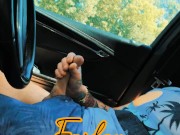 Cum shot in car 15/16