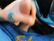 Cum shot in car 8/16