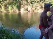 GAROTA NOVA FOI PRO MATO EM UM RIO PRA FUDER COM DOTADO 2/16