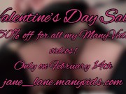 Valentine’s Day Sale! 3/16