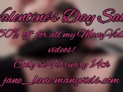 Valentine’s Day Sale! 5/16