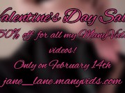 Valentine’s Day Sale! 8/16