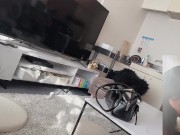 💛小生意気なギャルをリビングでおちんちんお仕置き💕無防備なパイパンおまんこのぷにあなド突かれてアヘ顔になってるのえっちすぎ💕 11/16