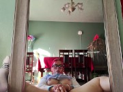 Using the meta ray ban glasses get up close and personal with queen_egirl while she’s fucks herself 13/16