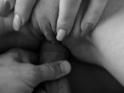 Early morning wake up sex before work - night vision