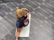 Nerd Boy convence a su vecina MILF de entrenar con el y se la folla al aire libre! Pipeboy y Karen 1/16