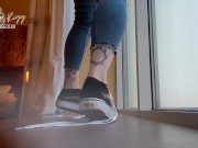 Teasing The Foot Slave - I know your dirty little secret and I'm going to use it against you 10/16