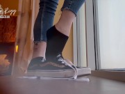 Teasing The Foot Slave - I know your dirty little secret and I'm going to use it against you 11/16