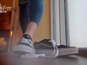 Teasing The Foot Slave - I know your dirty little secret and I'm going to use it against you 12/16