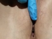 I LOVE TO PLAY WITH MY PINK CLIT,close up view 5/16