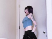 stripping, twerking, & bouncing :3