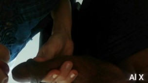 Deep dildo & dick pussy fucked my redhead in law