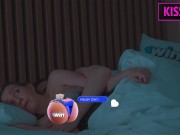 Step son Touches Step mom's Tits in Shared Bed and She Fucks Him Cowgirl the Next Day 5/16