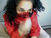 4K SUPER MODEL EBONY SLIM SKINNY EXOTIC YOGA FEM SUBMISSIVE