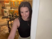 Perfect ass short girl thinks I did a good job fixing her Xbox and wants to fuck me😳 3/16