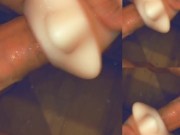 Masturbation with my blowjob toy and my Kendra Lust fake pussy & ass toy 6/16