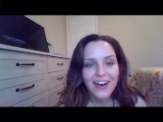 Playing with vibrator and squirt a little 13/16