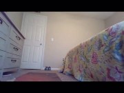 Playing with vibrator and squirt a little 16/16