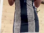 lingerie and strips naked in the locker room!!! 12/16