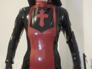 The Silent Seduction of the Latex Nun 5/16