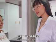 AGENTE INMOBILIARIA! Le come el coño hasta chorrearlo a escondidas de su novia