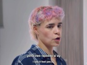 AGENTE INMOBILIARIA! Le come el coño hasta chorrearlo a escondidas de su novia 5/16