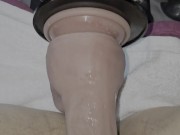 Big Dildo Wet Pussy 9/16