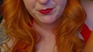 Addicted to cock! Watch me train my throat and my throat bulge!