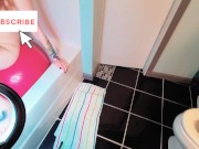 she squirts massive piss all over my cock 1/16