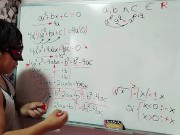 29 Algebra: Sexual Demonstration of the Equation of the Second Degree 10/16