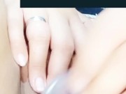 SINGLE PINAY ENJOYING HER 7 INCHES DILDO 💦💦 4/16