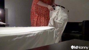 BBW Celine With Big Tits Enjoys With Cris Angelo - AGEDLOVE