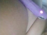 Trying not to let my neighbors hear me fucking myself around the apartment 10/16