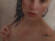 Playing with myself in the shower 4/16
