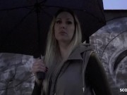 GERMAN SCOUT - Perfect Round Ass German Girl Marie Cherie Pick Up for First Casting Fuck
