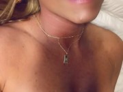 Dirty talking hot milf moaning want to fuck her pussy 12/16