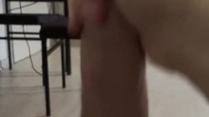 Jerk off when dad in another room