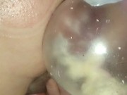 Butter butt vacuum pumped fart tart 14/16